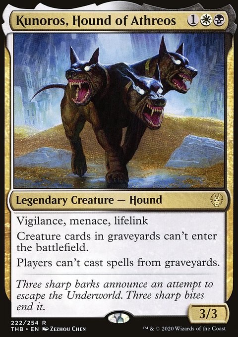 Kunoros, Hound of Athreos